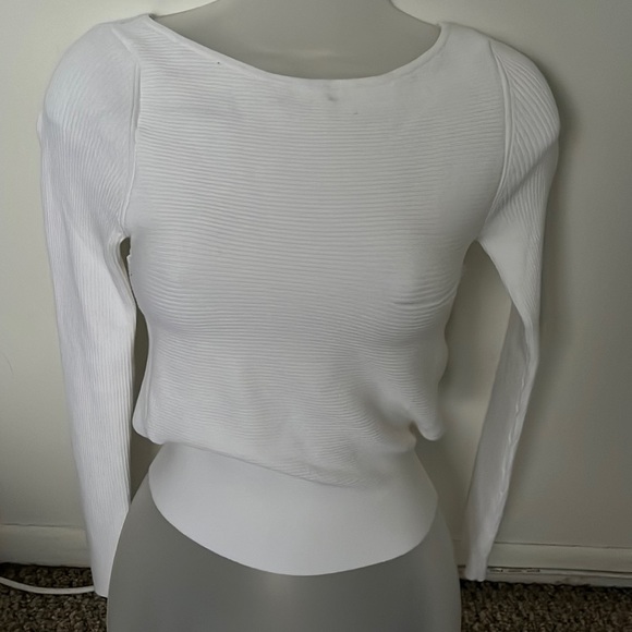 Open neck long sleeve shirt - Picture 2 of 4